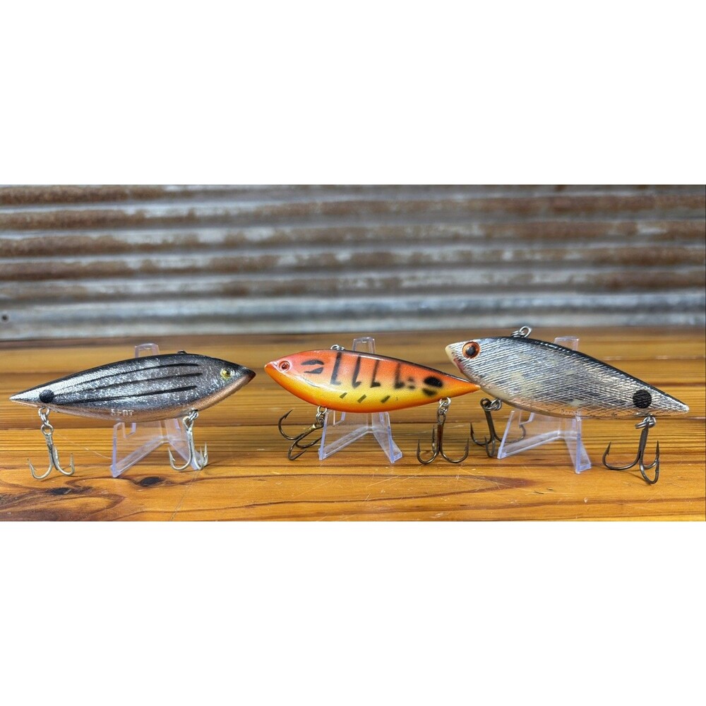 3  Vintage Cotton Cordell Spot 4 1/8" Lipless Crankbait 1 OUNCE ONE KNOCK MODEL